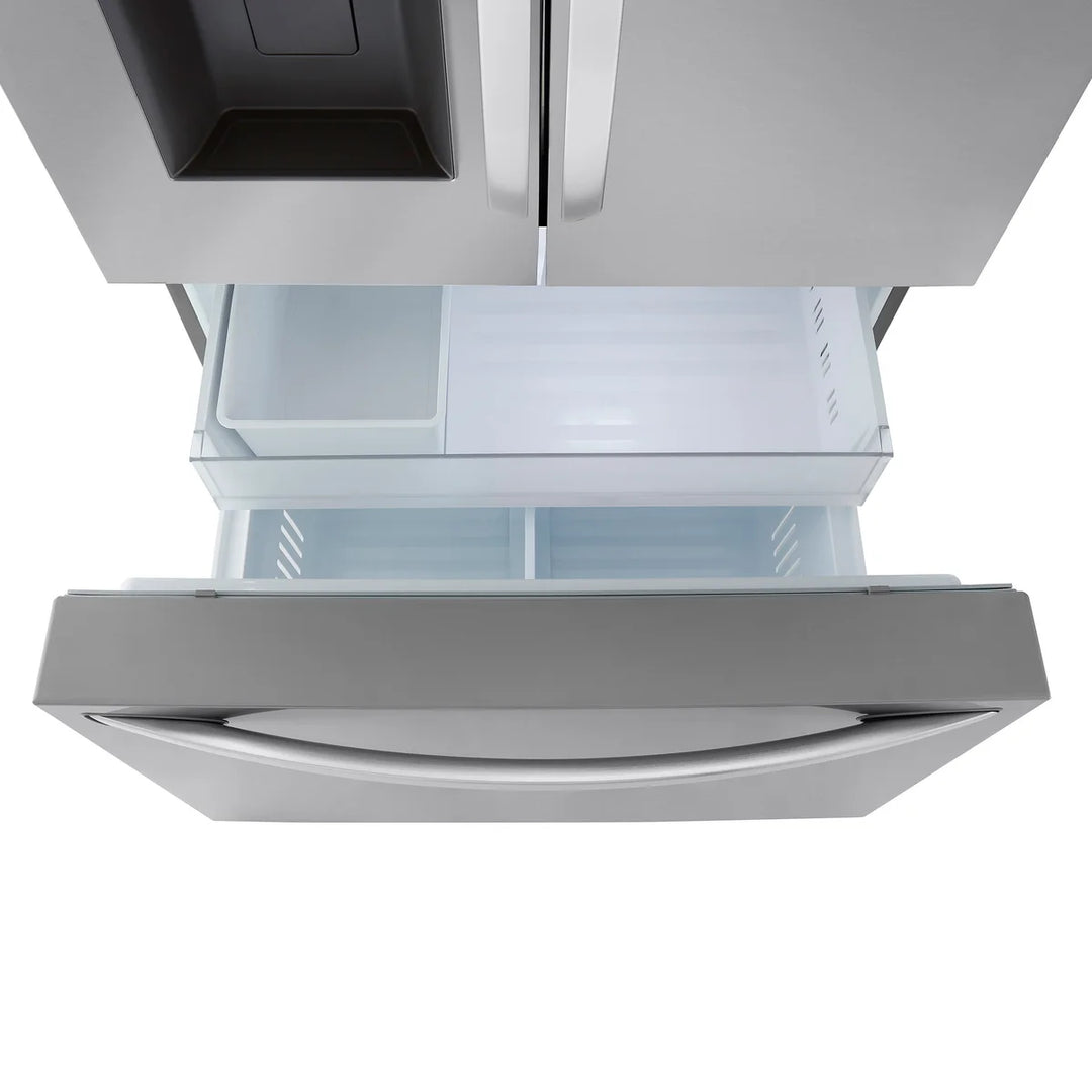 LG - 36" smart refrigerator, 26 cu ft