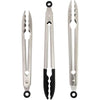 KitchenAid 3-Piece Silicone-Tipped Stainless Steel Tongs Set