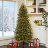 Aspen Pre-Lit Slim Artificial Christmas Tree