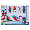 Hasbro - Marvel Spiderman and His Friends on Motorcycle