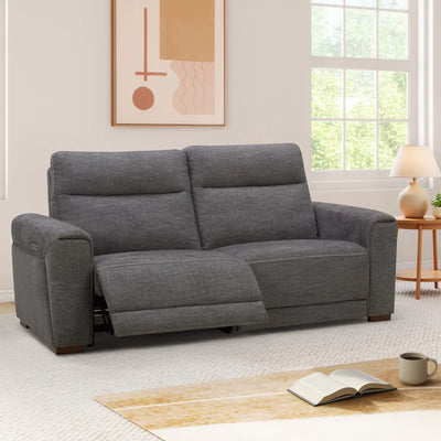 Aiden & Ivy - Electric Reclining Sofa in Fabric