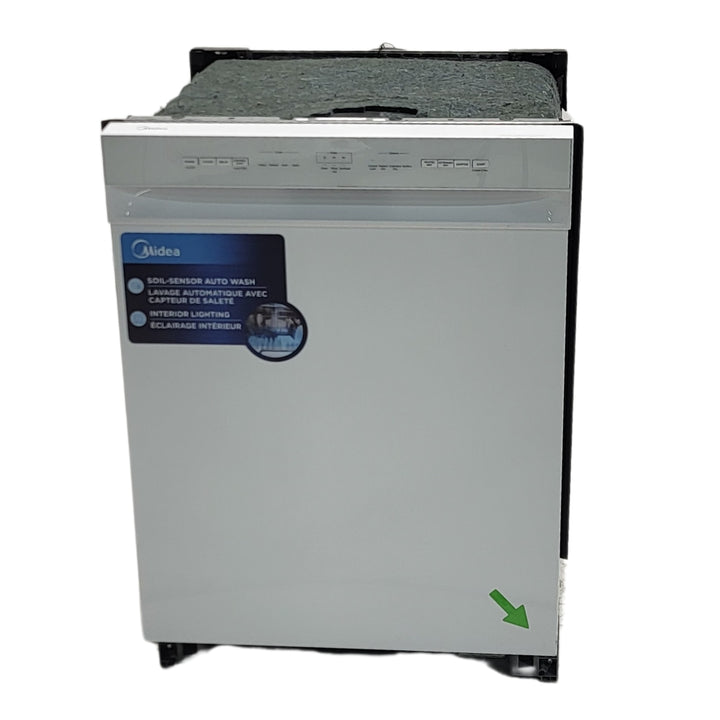 Midea - Lave-vaisselle encastrable avec cuve hybride 24 po