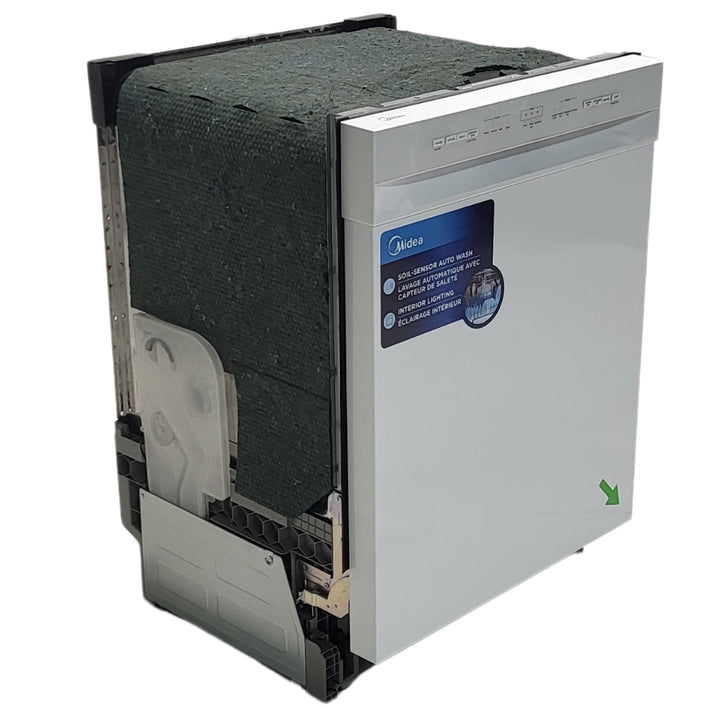 Midea - Lave-vaisselle encastrable avec cuve hybride 24 po