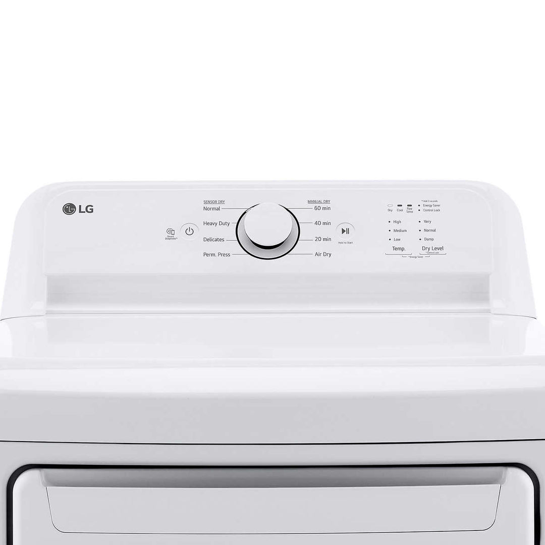 LG - Extra Large Capacity Electric Dryer - 7.3 cu ft