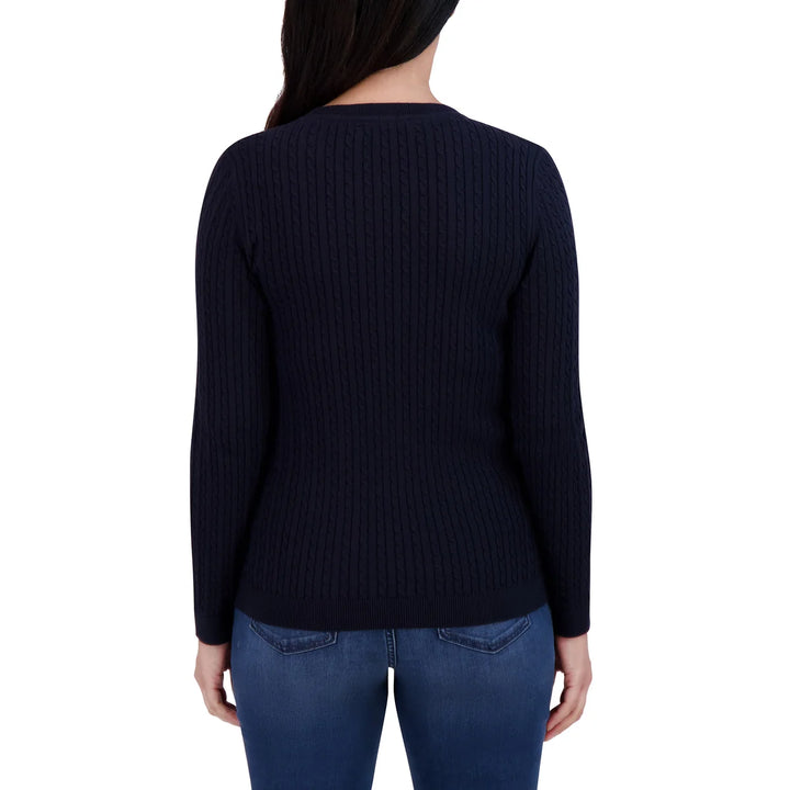 Tommy Hilfiger - Chandail à point de torsade à manches longues