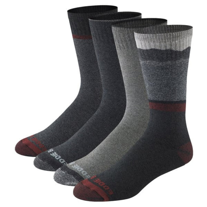 Eddie Bauer - Chaussettes mi-mollets, 4 paires