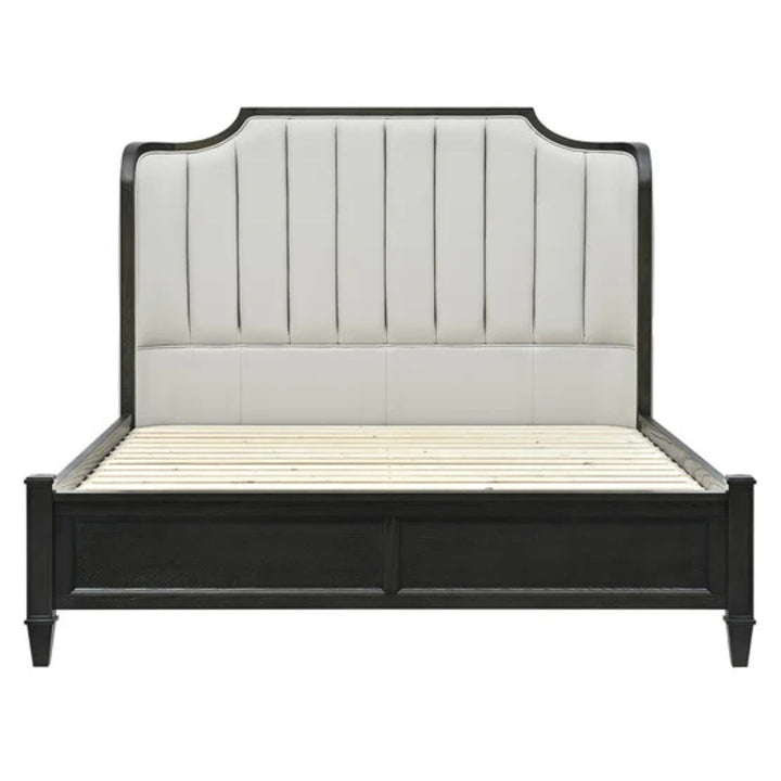 Moran Home - Lit en cuir pleine fleur Monarch