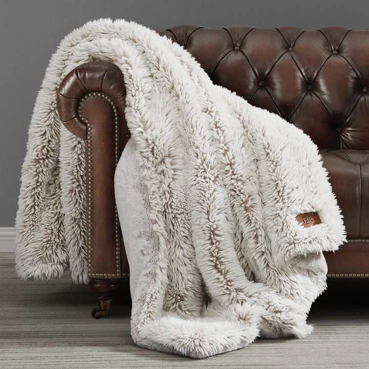 FRYE - Jeté de luxe arctique