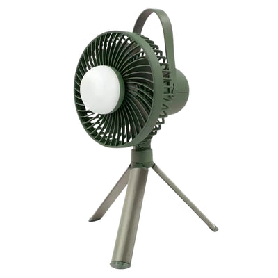 Camelion - Rechargeable Camping Fan with LED Light