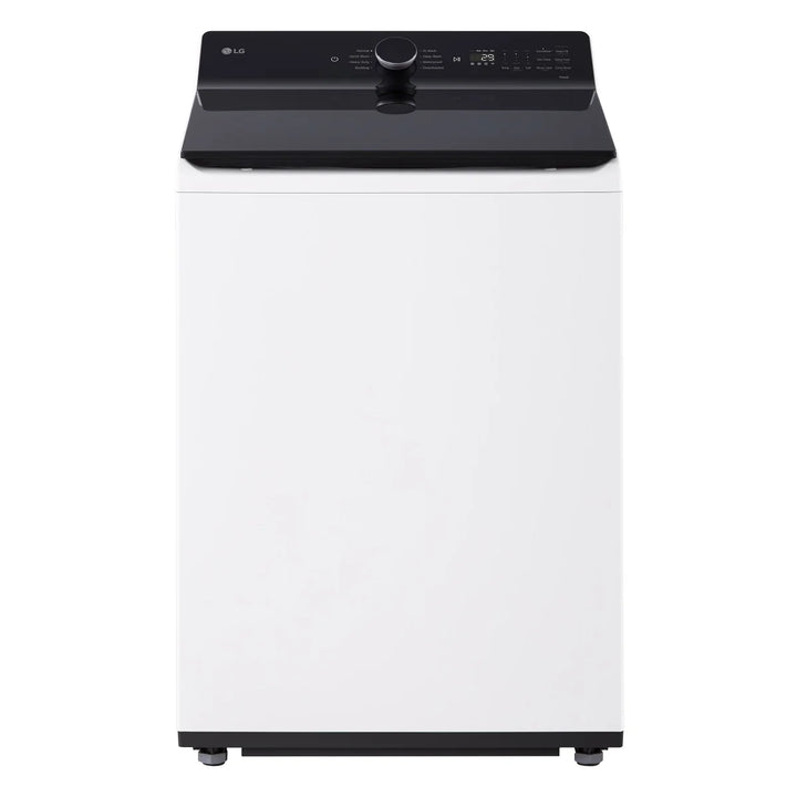 LG - White Top Load Washer 6.3 cu ft Easyload