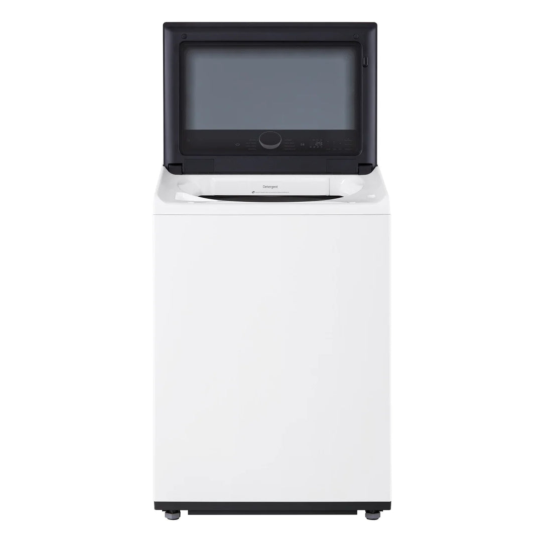LG - White Top Load Washer 6.3 cu ft Easyload