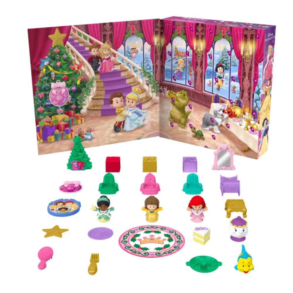Fisher-Price - Calendrier de l'Avent Little People Princesses Disney