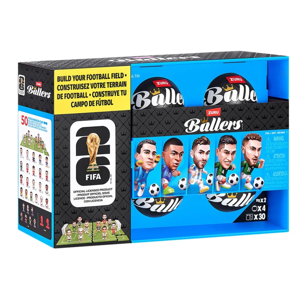 Zuru - FIFA Ballers Figures, pack of 4, series 1
