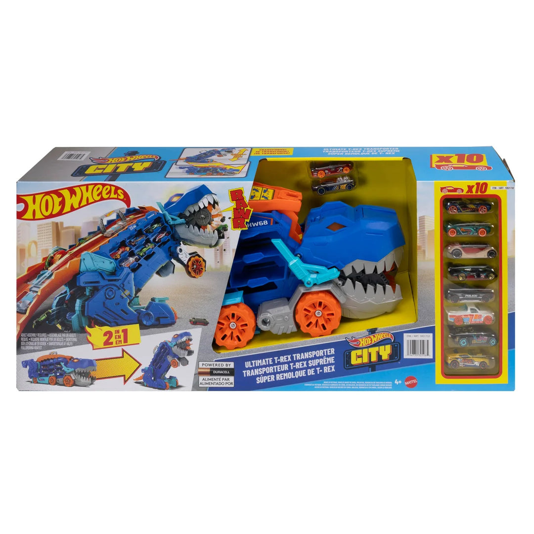Hot Wheels City Ultimate T-Rex Transporter