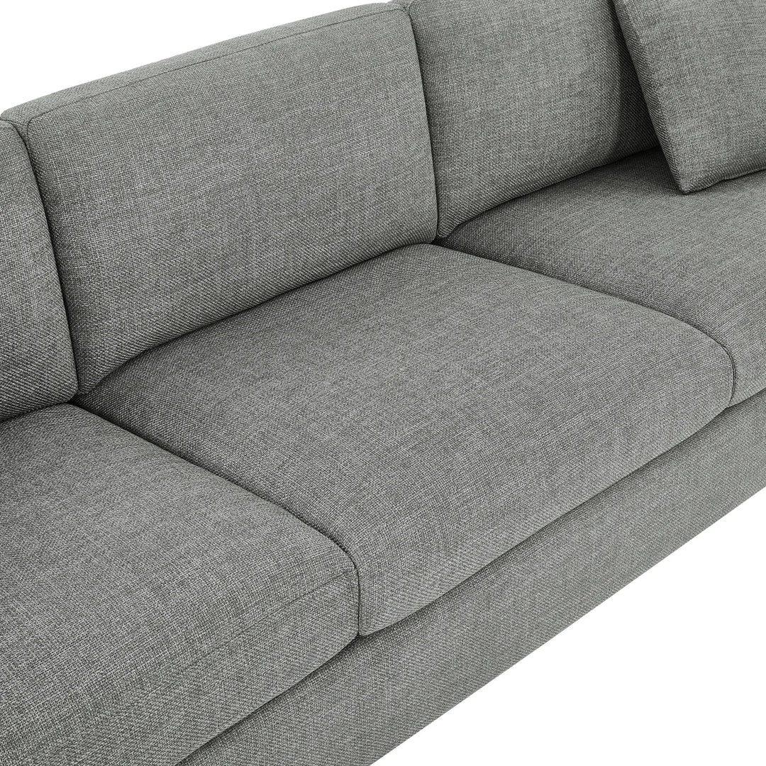 Thomasville - Canapé d'angle 3 pièces en tissu