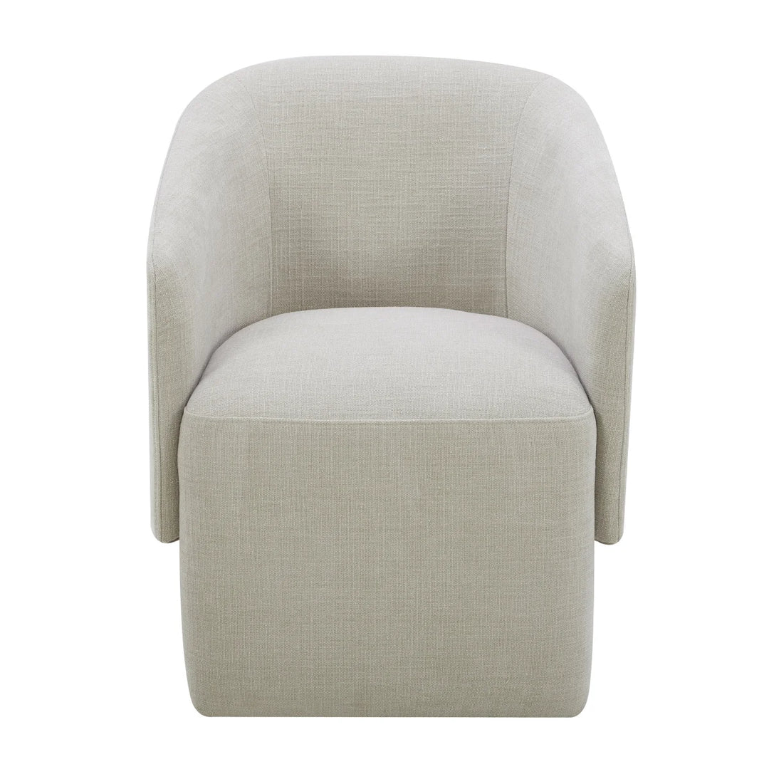 Aiden & Ivy - Chaise de salle à manger en tissu