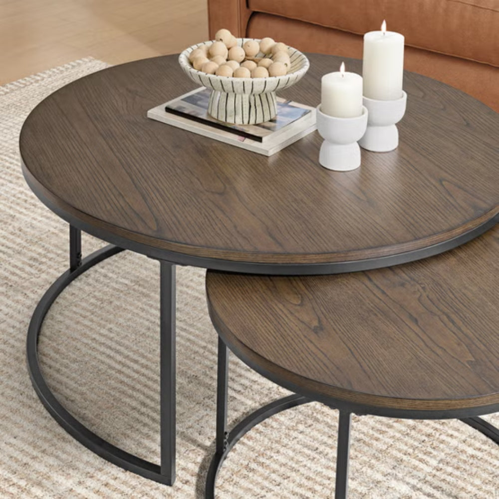 Bayside Furnishings - Set of 2 Nesting Tables