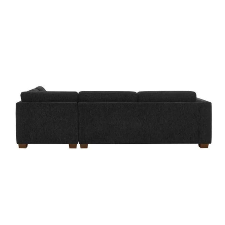 Thomasville – 3-Piece Fabric Sectional with Storage Ottoman Walsen