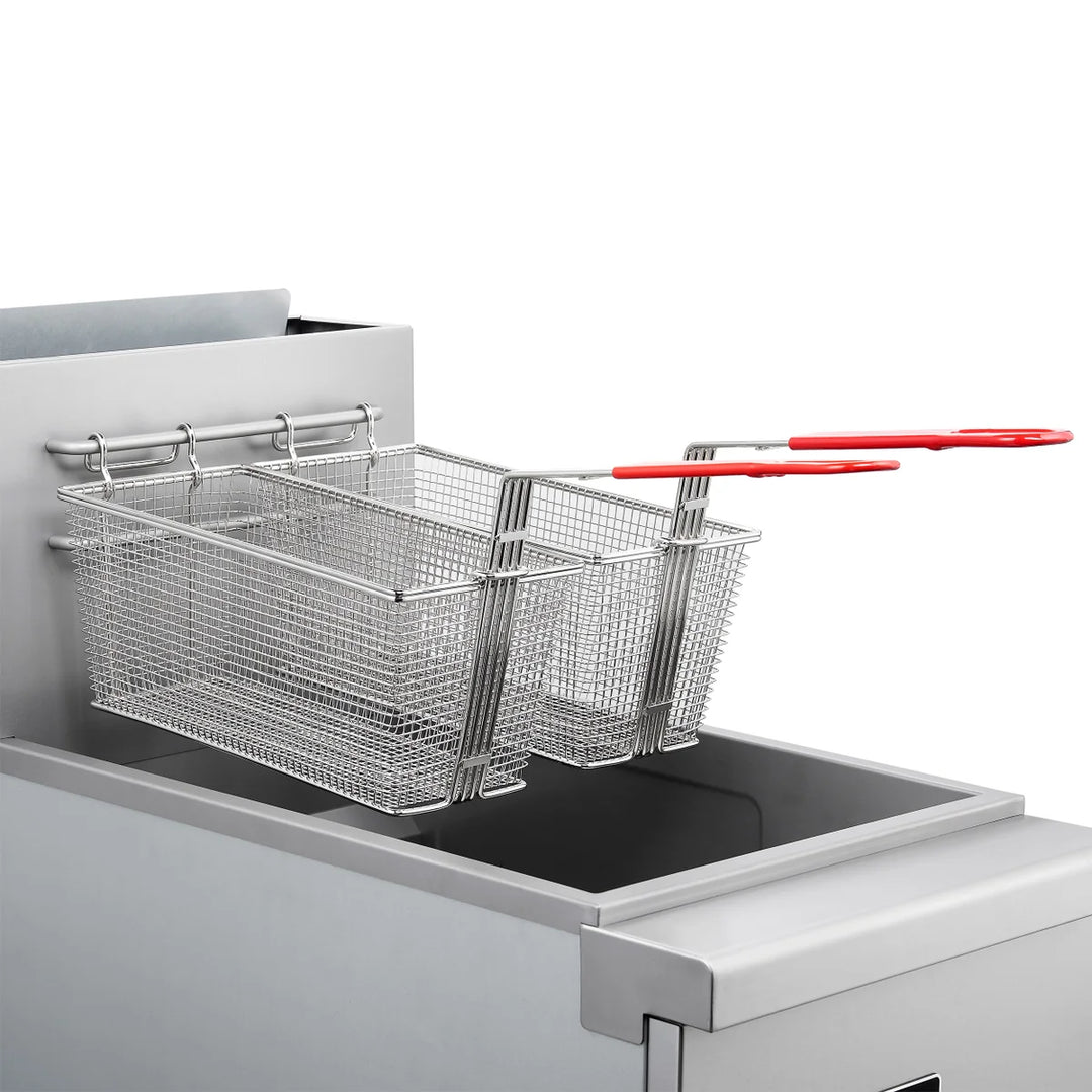 Forno - Friteuse commerciale au gaz naturel de 15,5 po