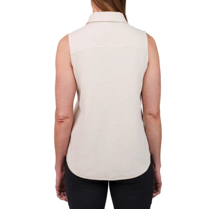 Kersh - Sleeveless Textured Blouse