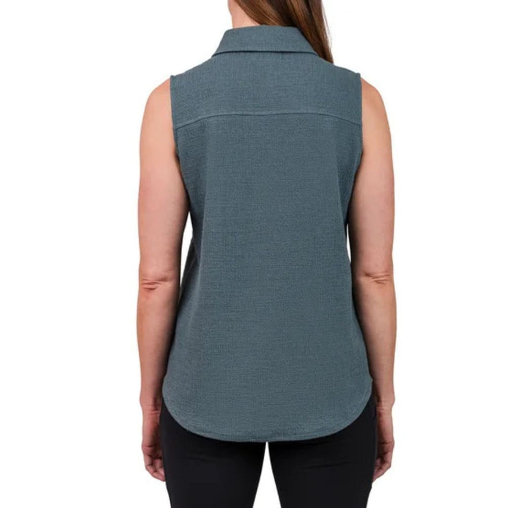 Kersh - Sleeveless Textured Blouse