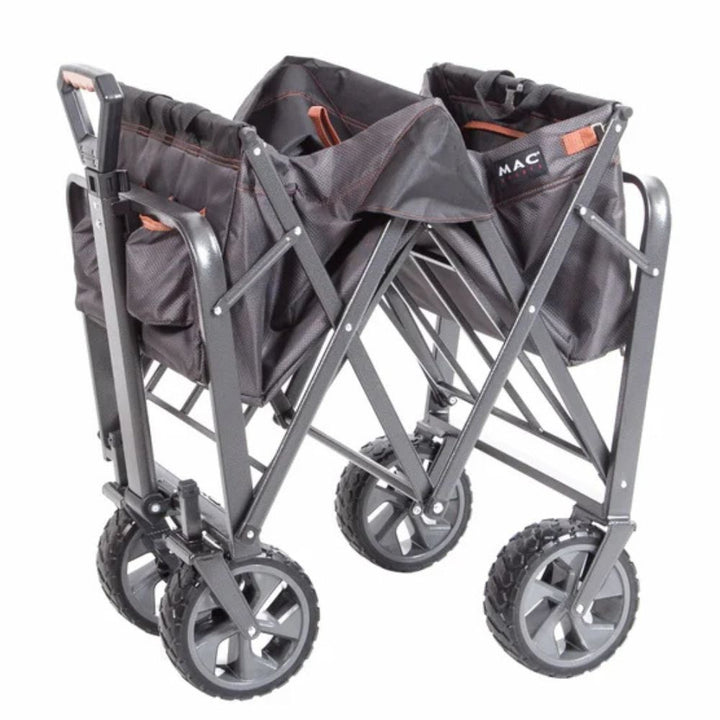 Mac Sports - Chariot pliant très grand avec freins