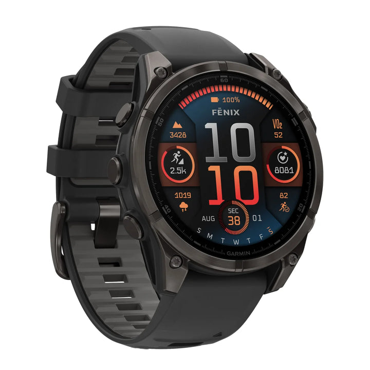 Garmin - Montre intelligente Fenix 8, Noir 51 mm