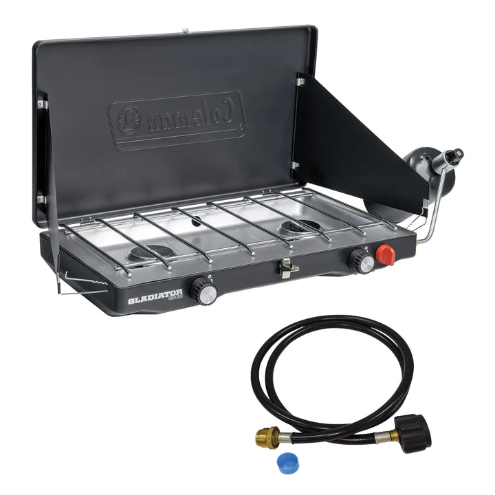 Coleman - Réchaud de camping extérieur Gladiator à 2 brûleurs