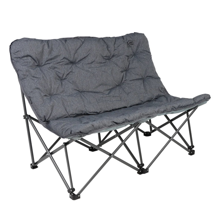 KingCamp - Chaise de camping double rembourrée surdimensionnée