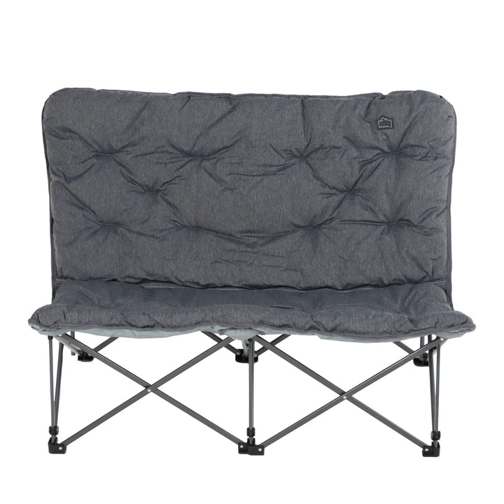 KingCamp - Chaise de camping double rembourrée surdimensionnée