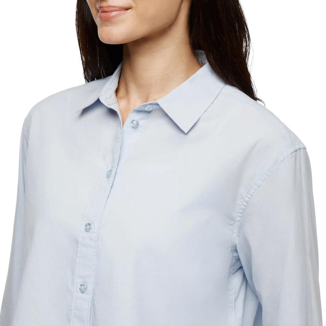 Gap - Chemise courte à manches longues en popeline