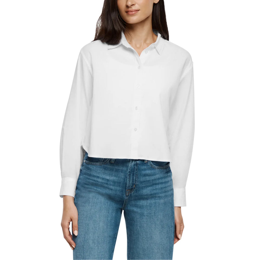 Gap - Chemise courte à manches longues en popeline