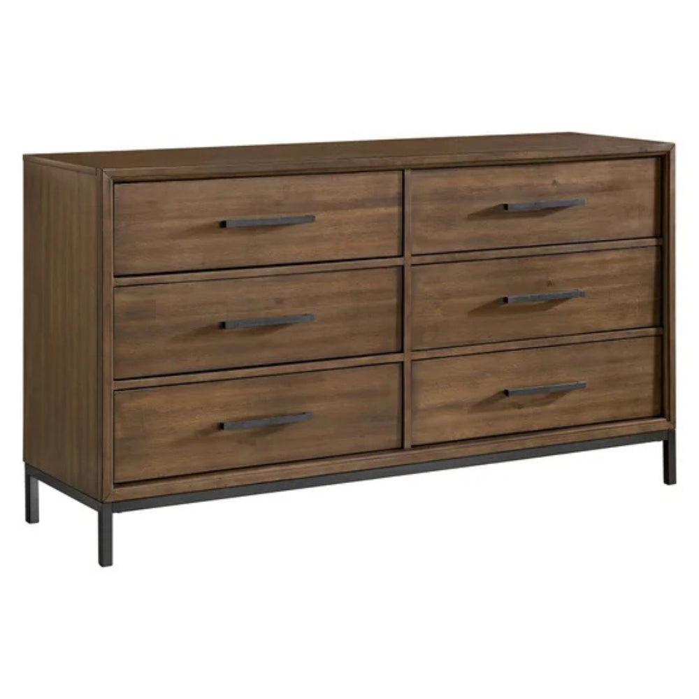 Glendale Heights - Commode à 6 tiroirs