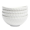 Over & Back 4-Piece Stoneware Serving Bowl Set