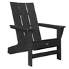 Leisure Line - Chaise Adirondack moderne en plastique recyclé
