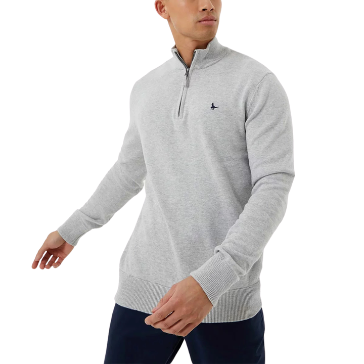 Jack Wills - High Neck Half-Zip Sweater
