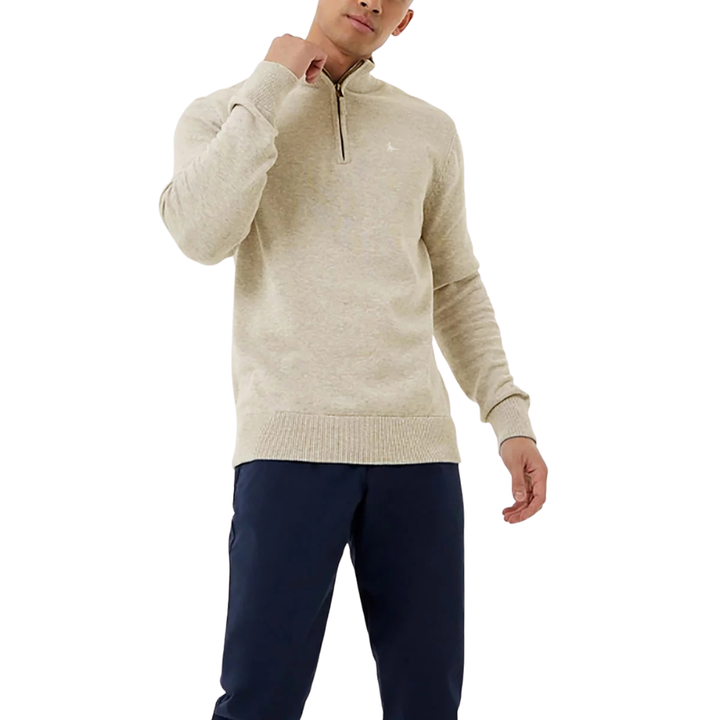Jack Wills - High Neck Half-Zip Sweater