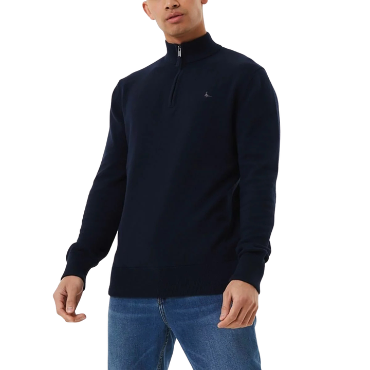 Jack Wills - High Neck Half-Zip Sweater
