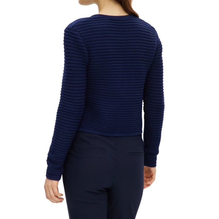 Hilary Radley - Cardigan tricoté à col rond