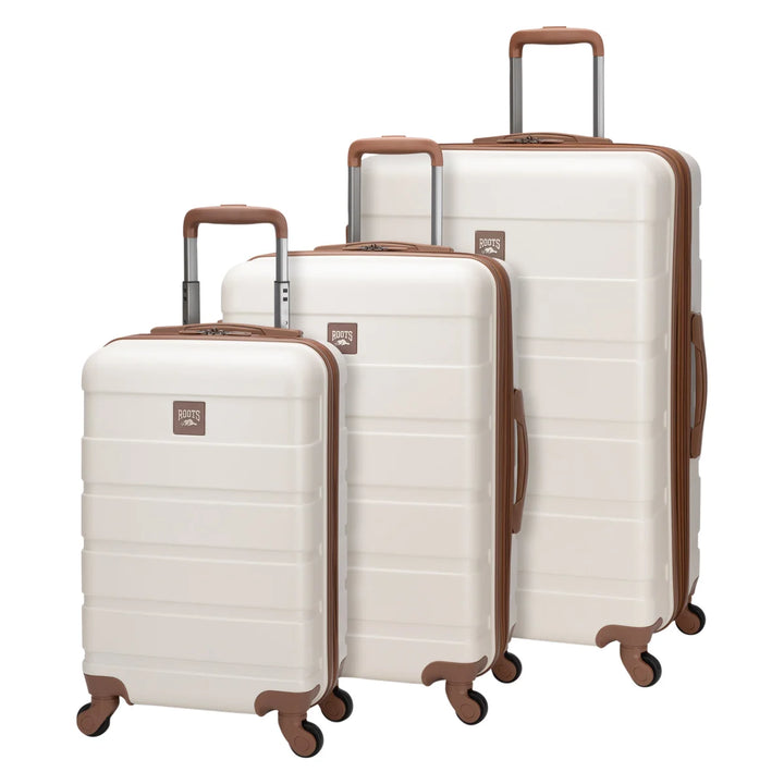 Roots - Vintage Set of 3 Hard Shell Suitcases