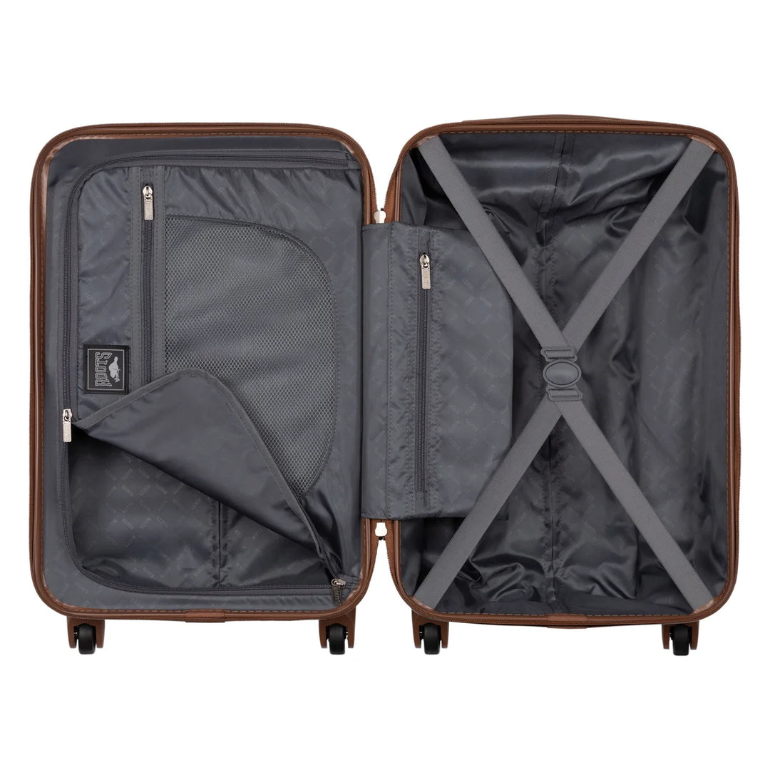 Roots - Vintage Set of 3 Hard Shell Suitcases