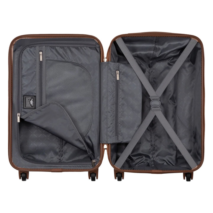 Roots - Vintage Set of 3 Hard Shell Suitcases