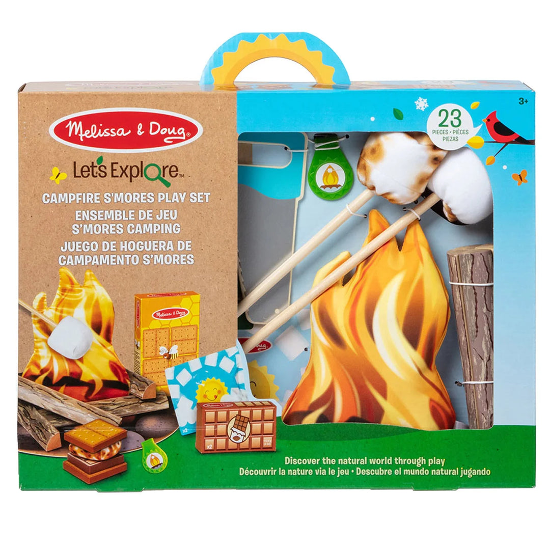 Melissa & Doug - Ensemble de jeu explorons le feu de camp et les S'mores