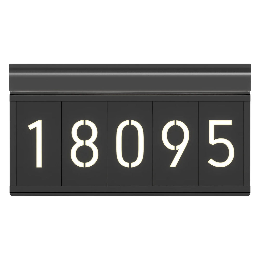 Artika Bowen LED Outdoor Address Wall Light