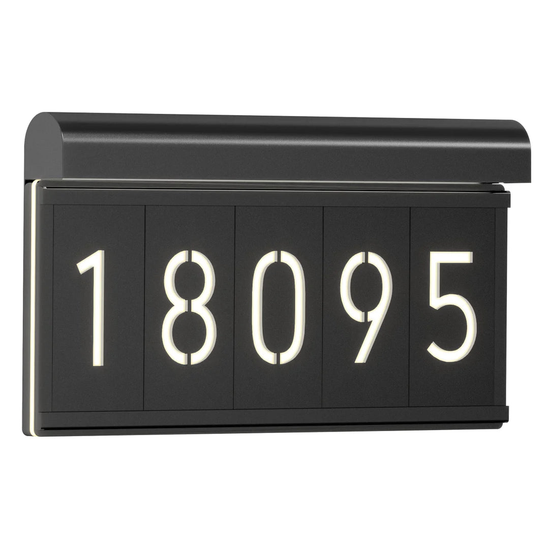Artika Bowen LED Outdoor Address Wall Light