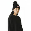 Hunter - Ribbed Cuff Beanie with Pom Pom