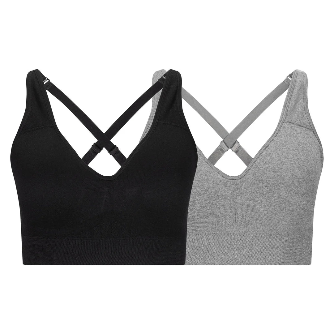 Puma - Sports bra, pack of 2