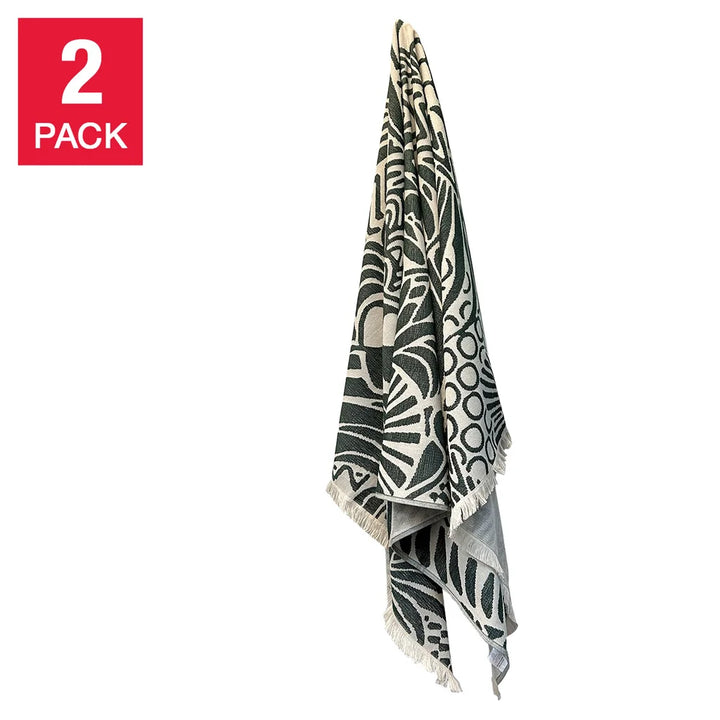 Made in Portugal - Serviette de plage Fouta, paquet de 2