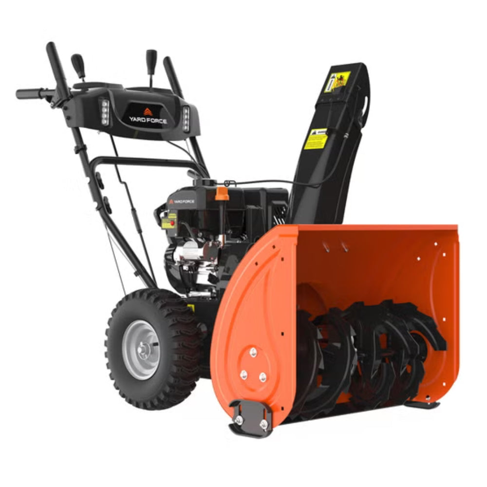 Yard Force - 26 in two-stage gas snow blower