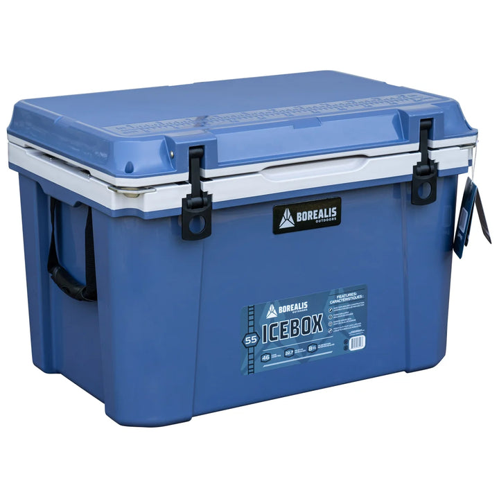 Borealis Outdoors - Ice Box Hard Cooler, 50 L (55 Quarts)